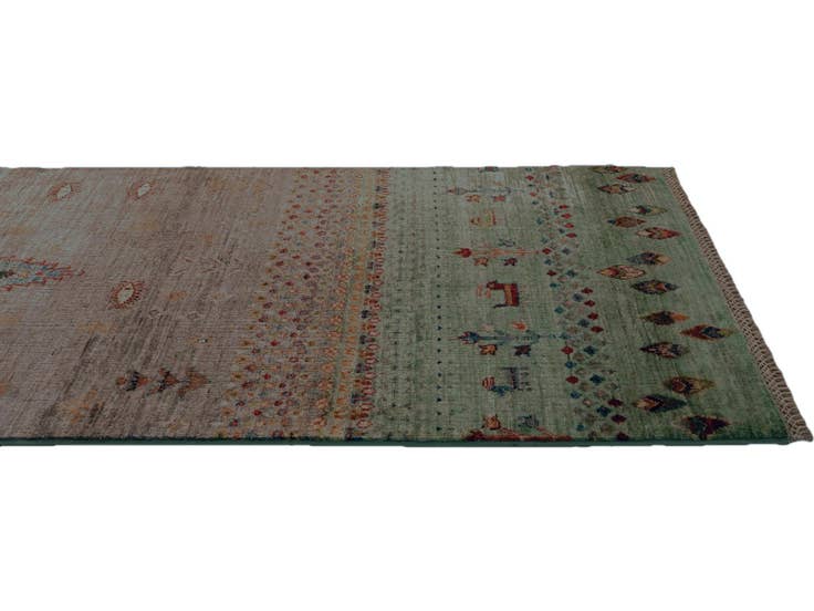 Detail image of 2' 9 x 8' 4 Hand Knotted Kazak Runner Rug