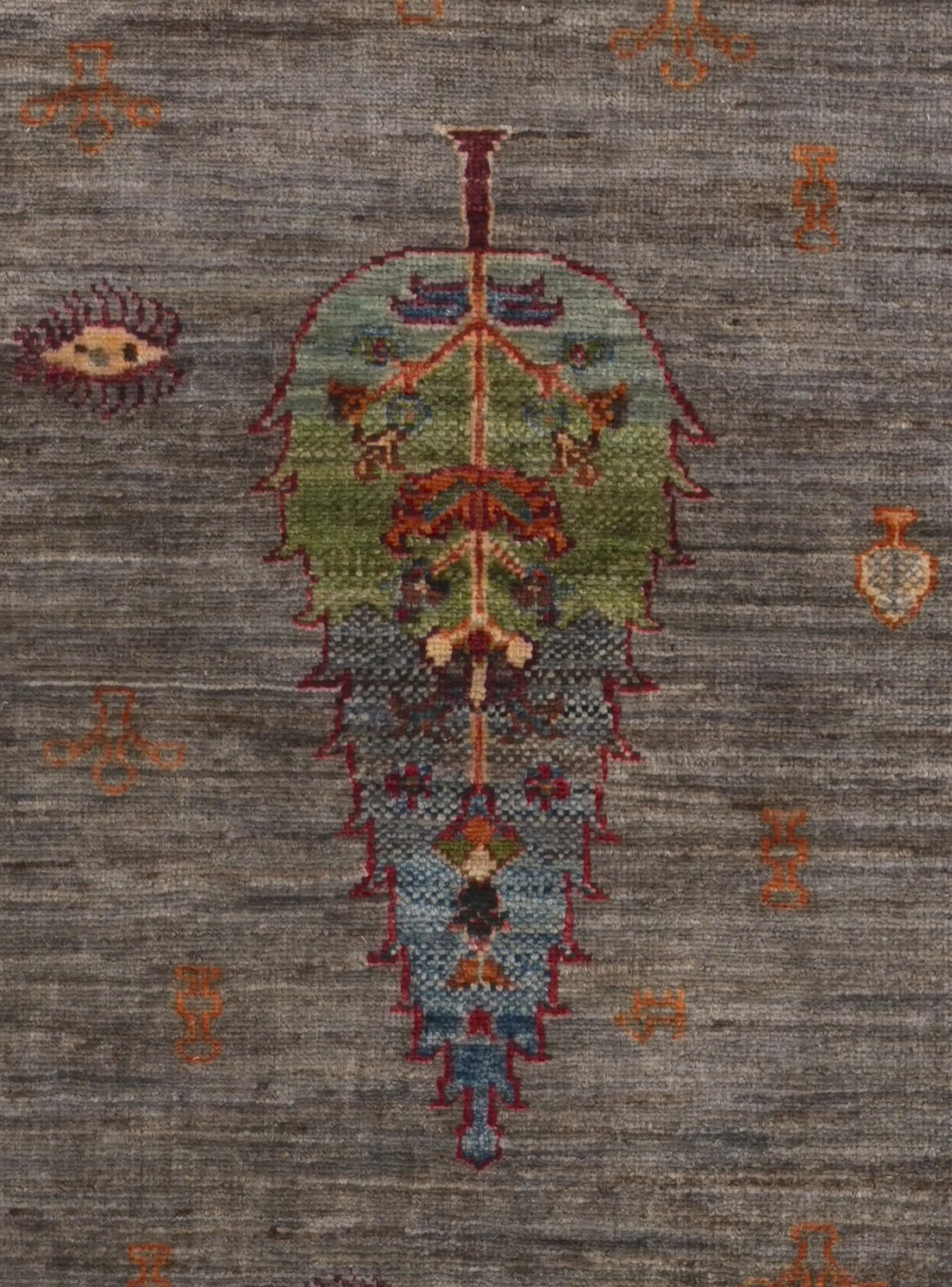 2' 9 x 8' 4 Hand Knotted Kazak Runner Rug