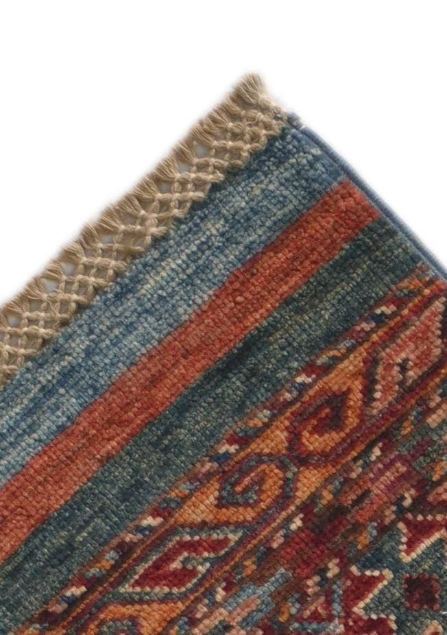 Detail image of 2' 8 x 8' 6 Hand Knotted Kazak Runner Rug