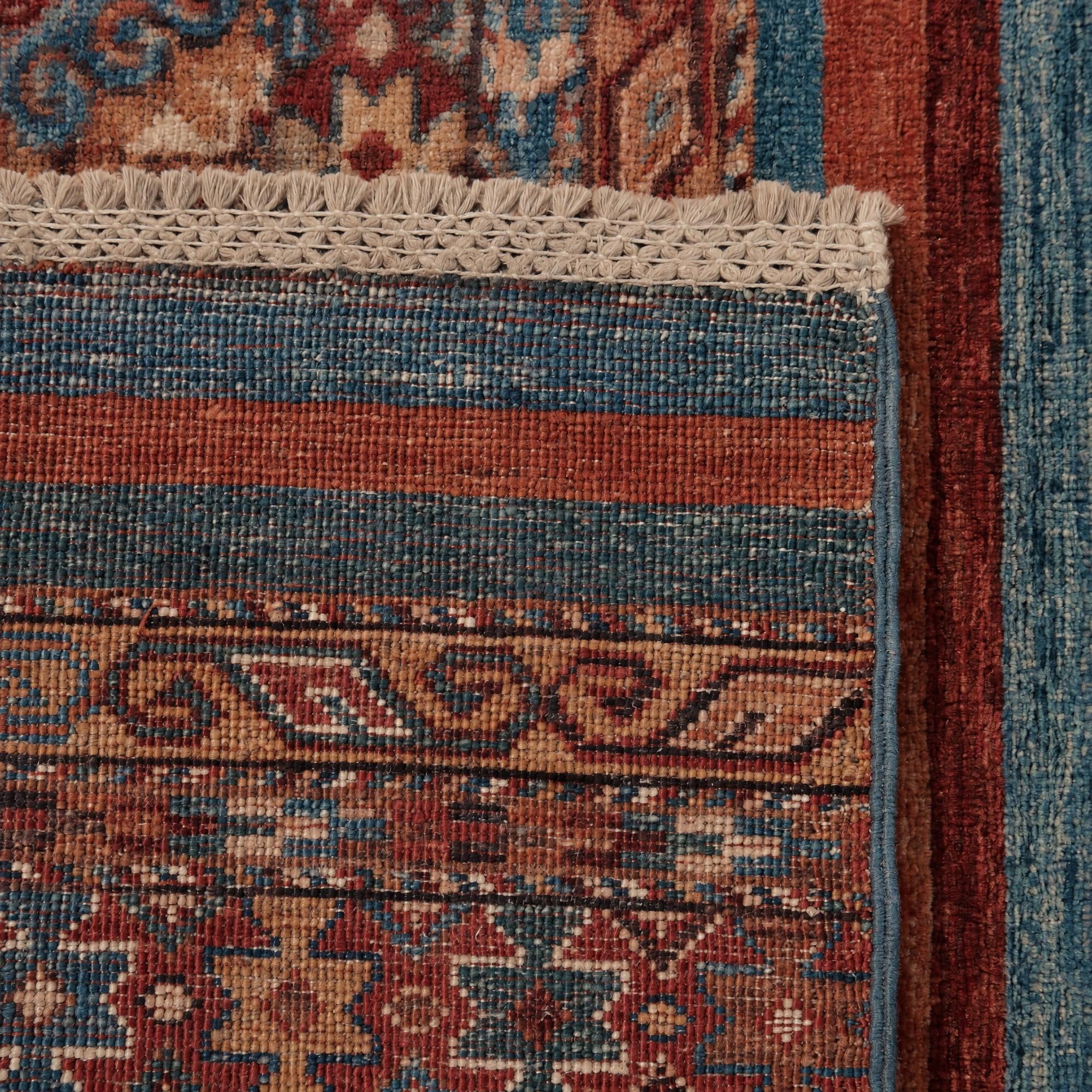 80cm x 260cm anudado a mano Kazak Alfombra Pasillera