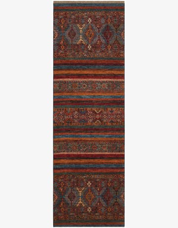 2' 8 x 8' 6 Hand Knotted Kazak Runner Rug