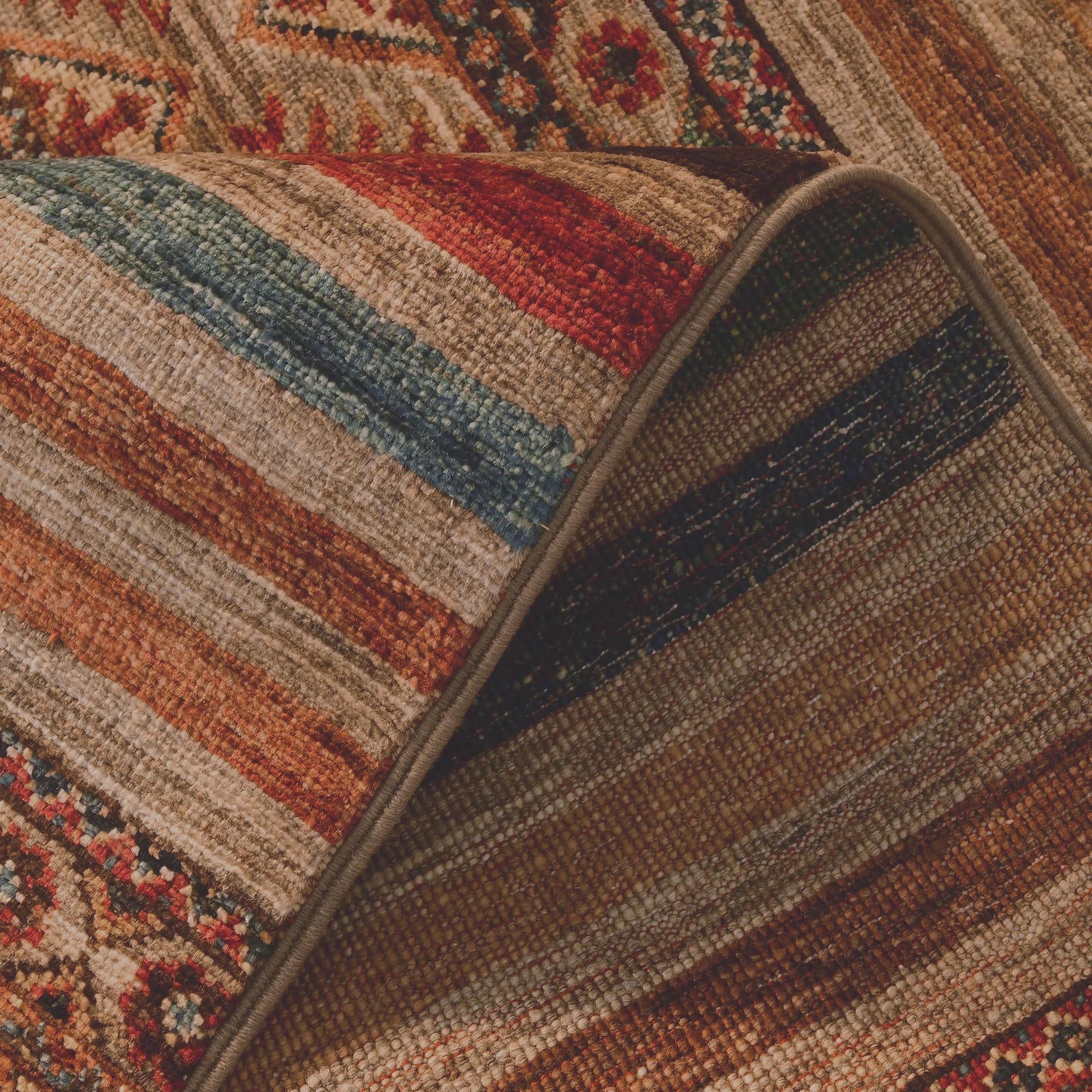 2' 7 x 6' 11 Hand Knotted Kazak Runner Rug
