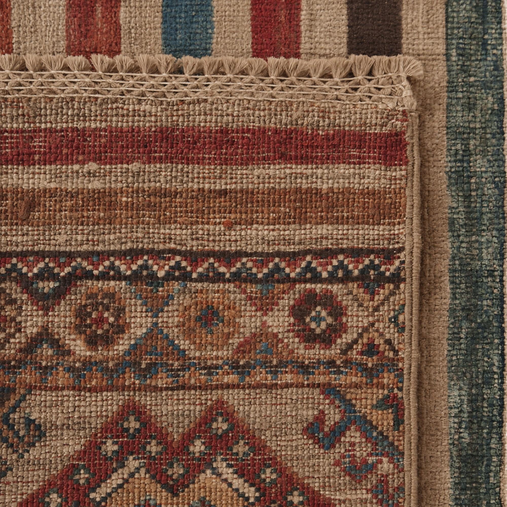 80cm x 210cm Hand Knotted Kazak Runner Rug