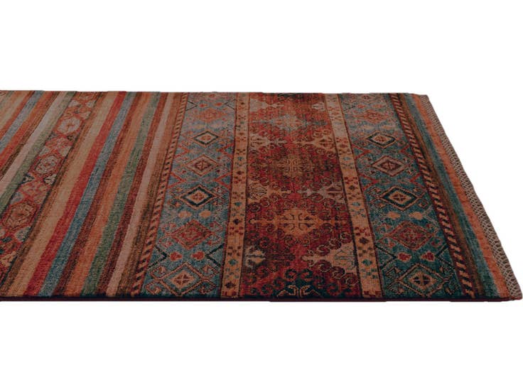 Detail image of 2' 9 x 8' 8 Hand Knotted Kazak Runner Rug
