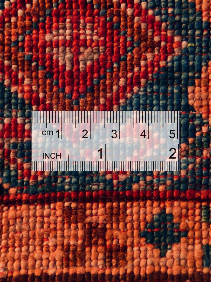 Detail image of 2' 9 x 8' 8 Hand Knotted Kazak Runner Rug