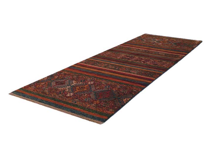 2' 10 x 8' 4 Hand Knotted Kazak Runner Rug