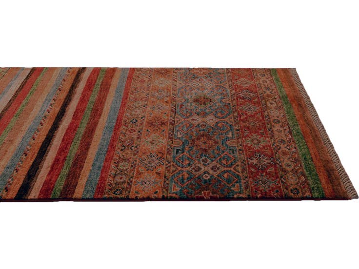 Detail image of 2' 9 x 8' 4 Hand Knotted Kazak Runner Rug