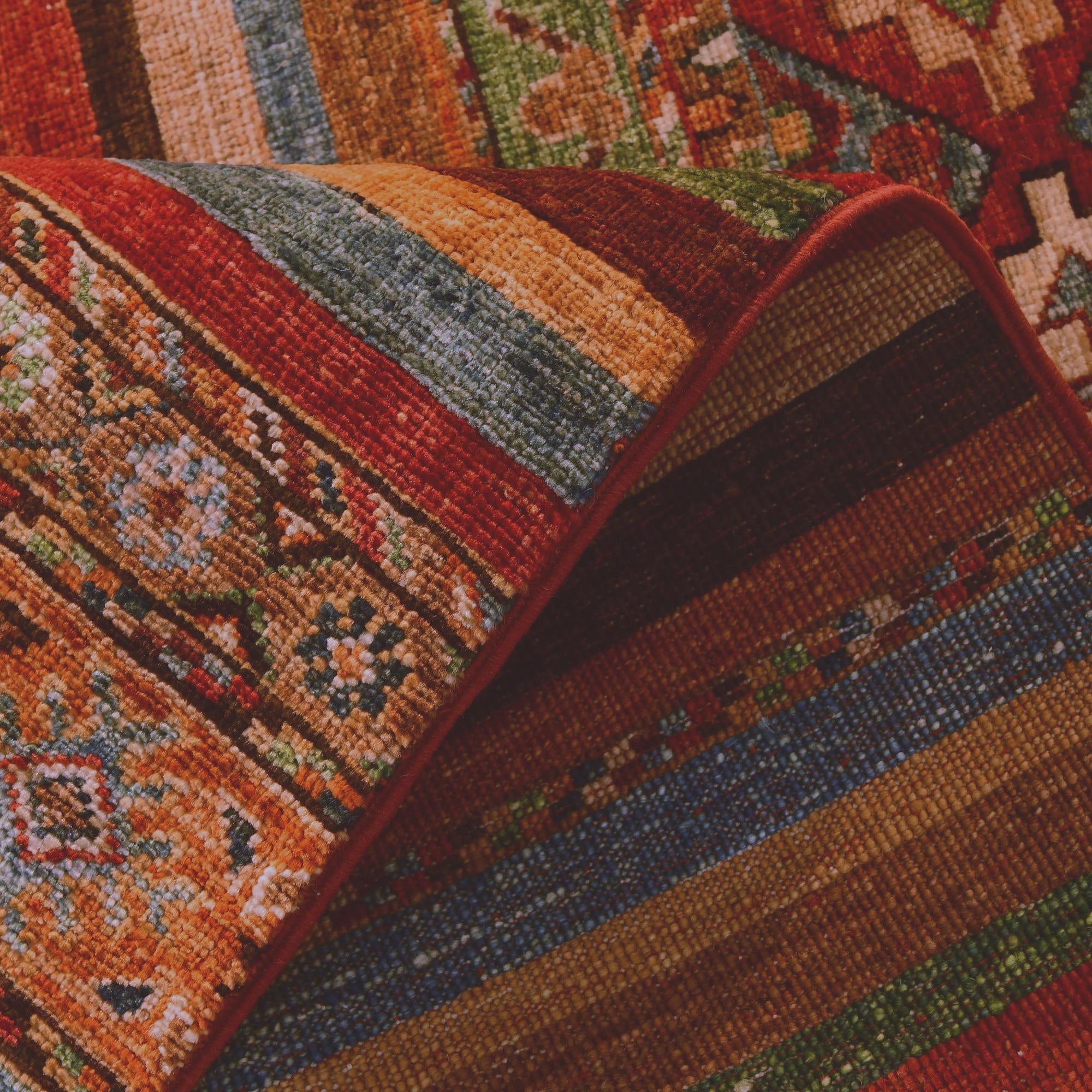 2' 9 x 8' 4 Hand Knotted Kazak Runner Rug