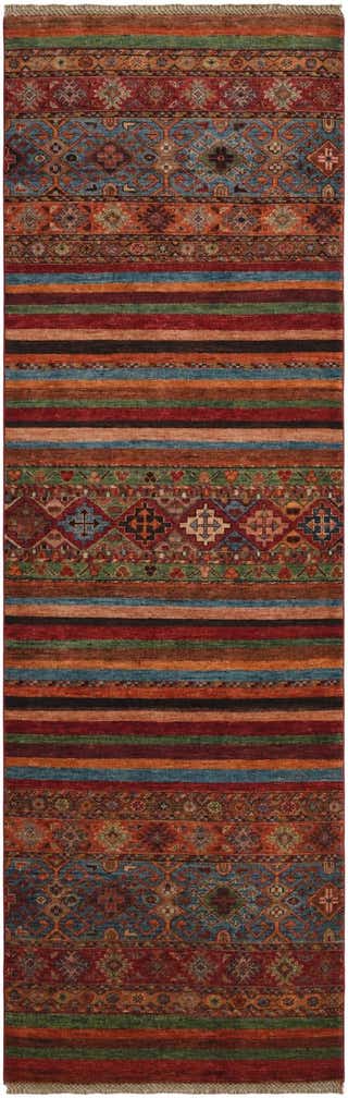 2' 9 x 8' 4 Hand Knotted Kazak Runner Rug