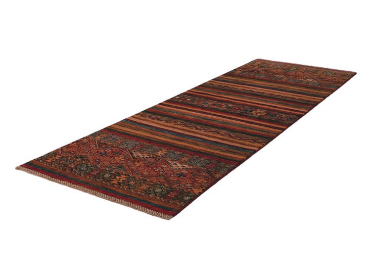 Detail image of 2' 9 x 8' 5 Hand Knotted Kazak Runner Rug