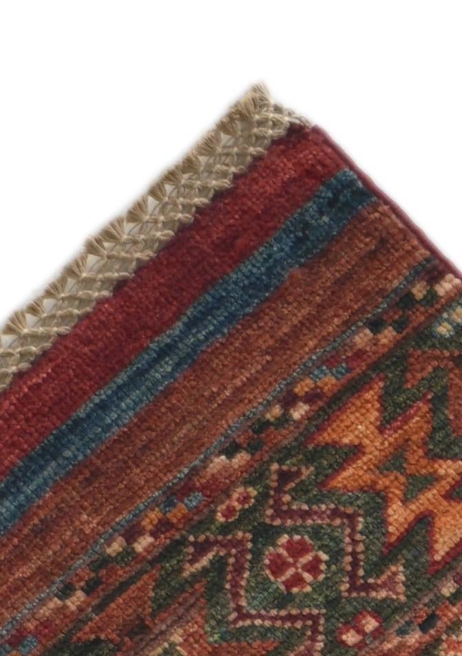 2' 9 x 8' 5 Hand Knotted Kazak Runner Rug