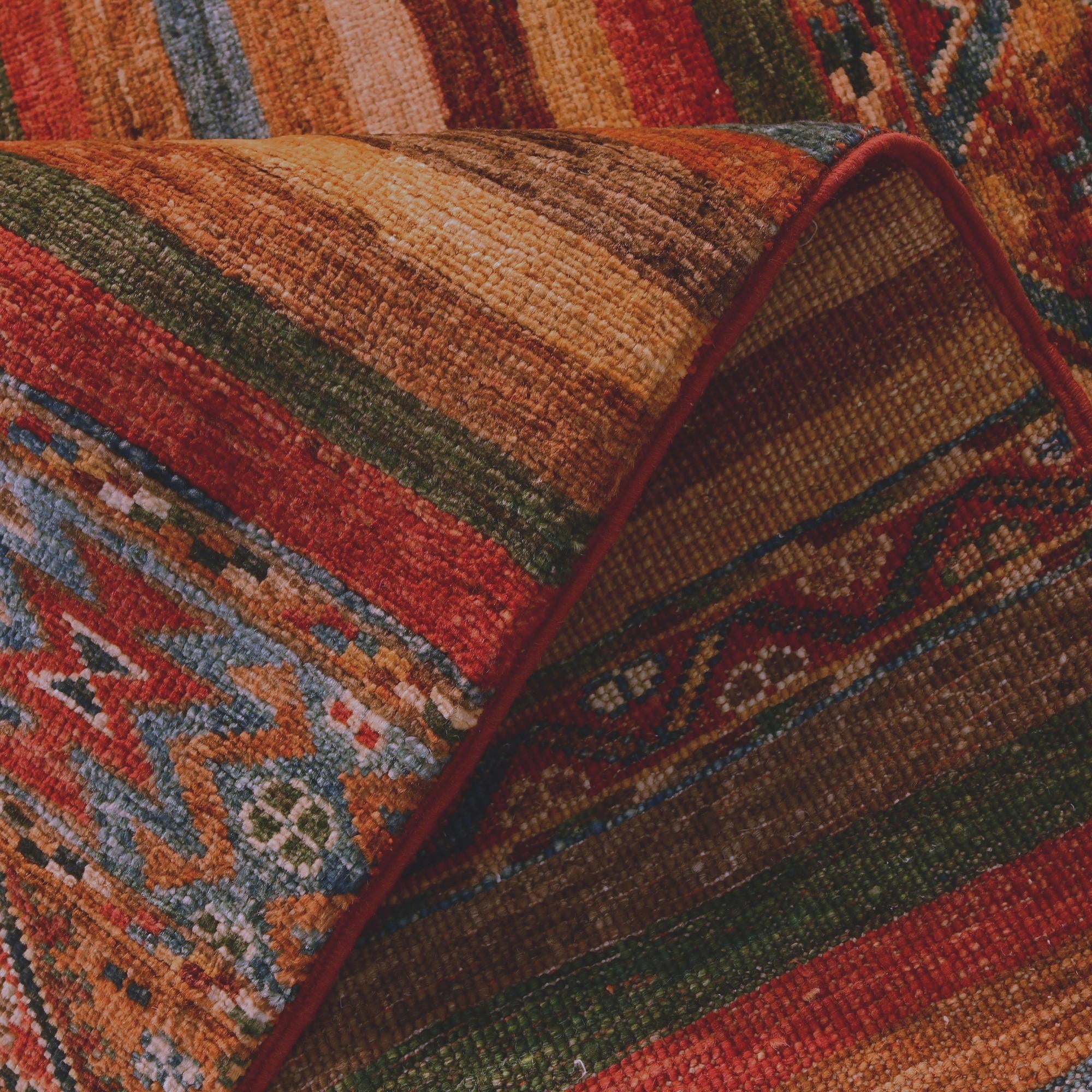 2' 9 x 8' 5 Hand Knotted Kazak Runner Rug