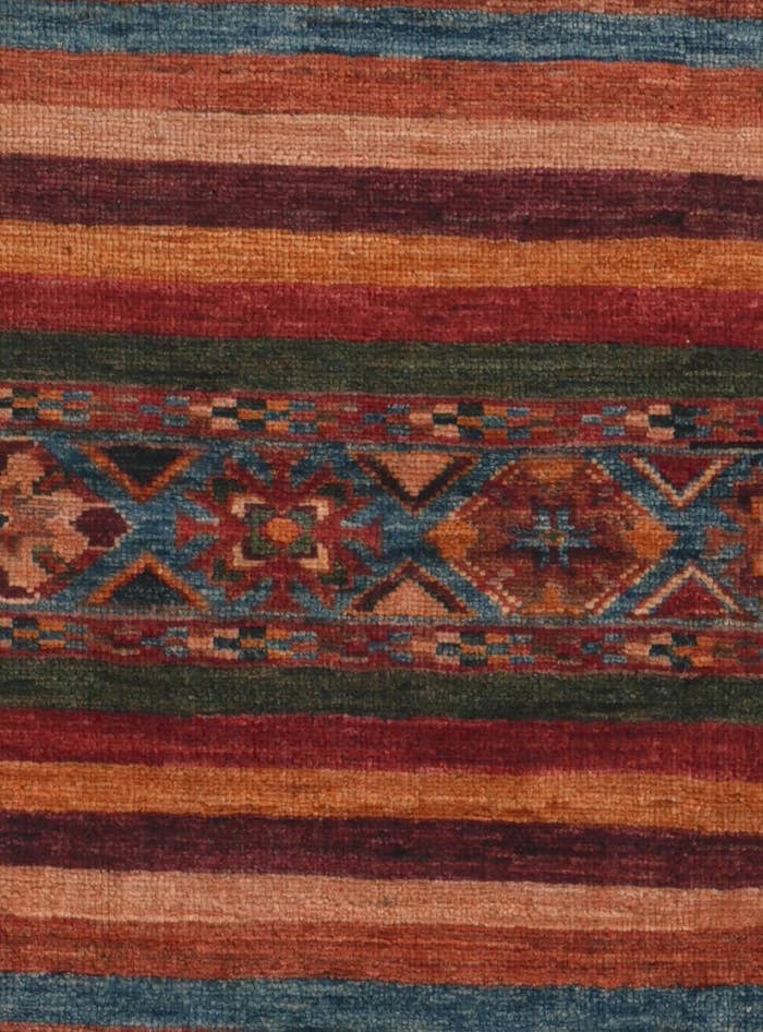 Detail image of 2' 9 x 8' 5 Hand Knotted Kazak Runner Rug
