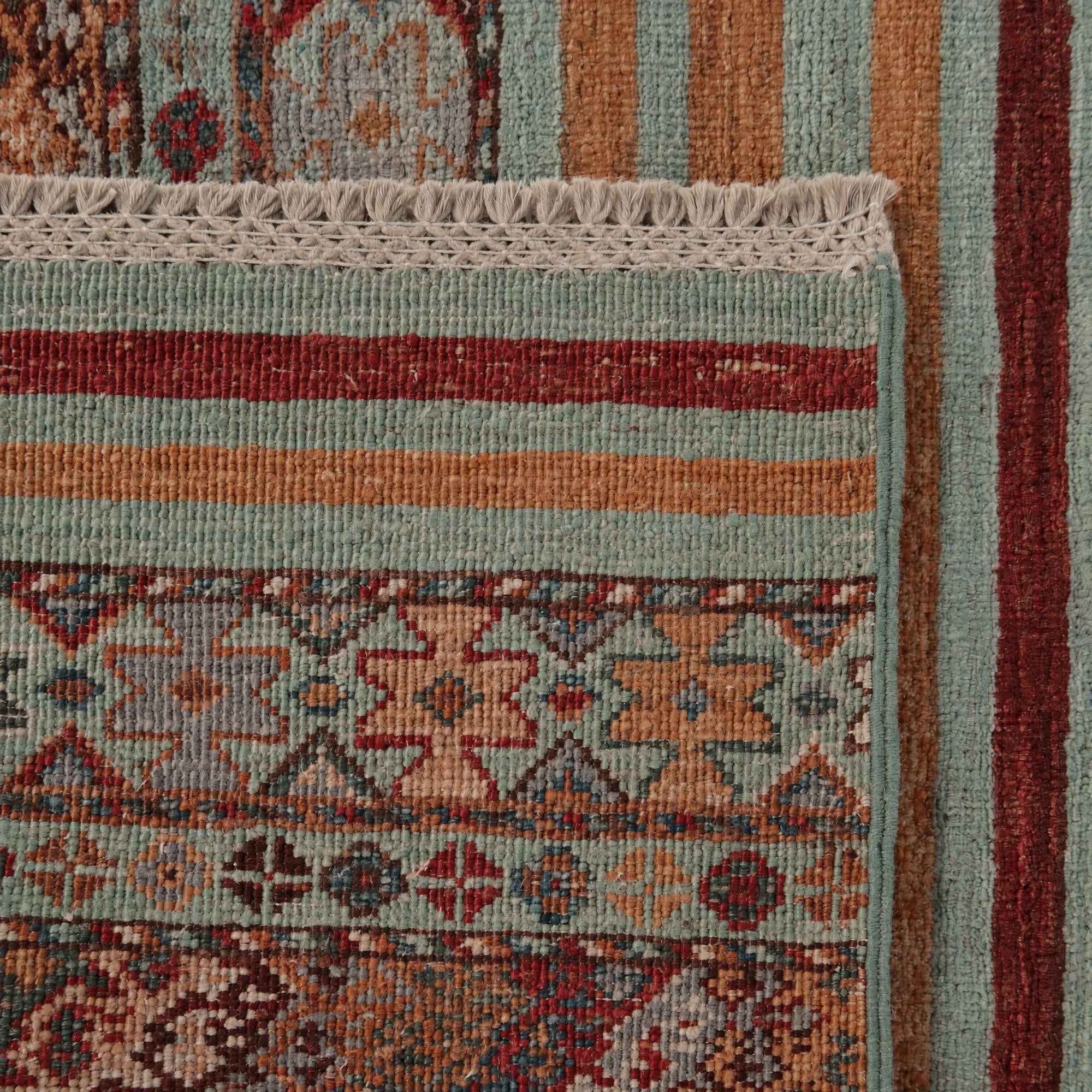 80cm x 255cm Hand Knotted Kazak Runner Rug