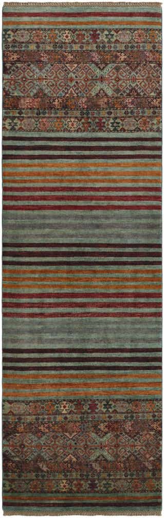 2' 8 x 8' 5 Hand Knotted Kazak Runner Rug