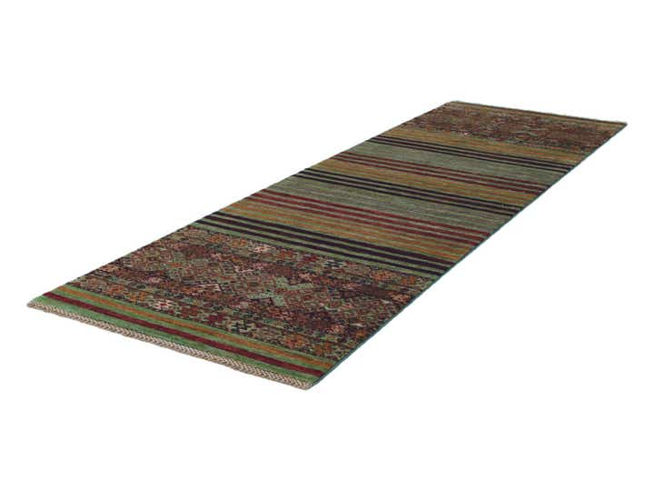 2' 9 x 8' 6 Hand Knotted Kazak Runner Rug