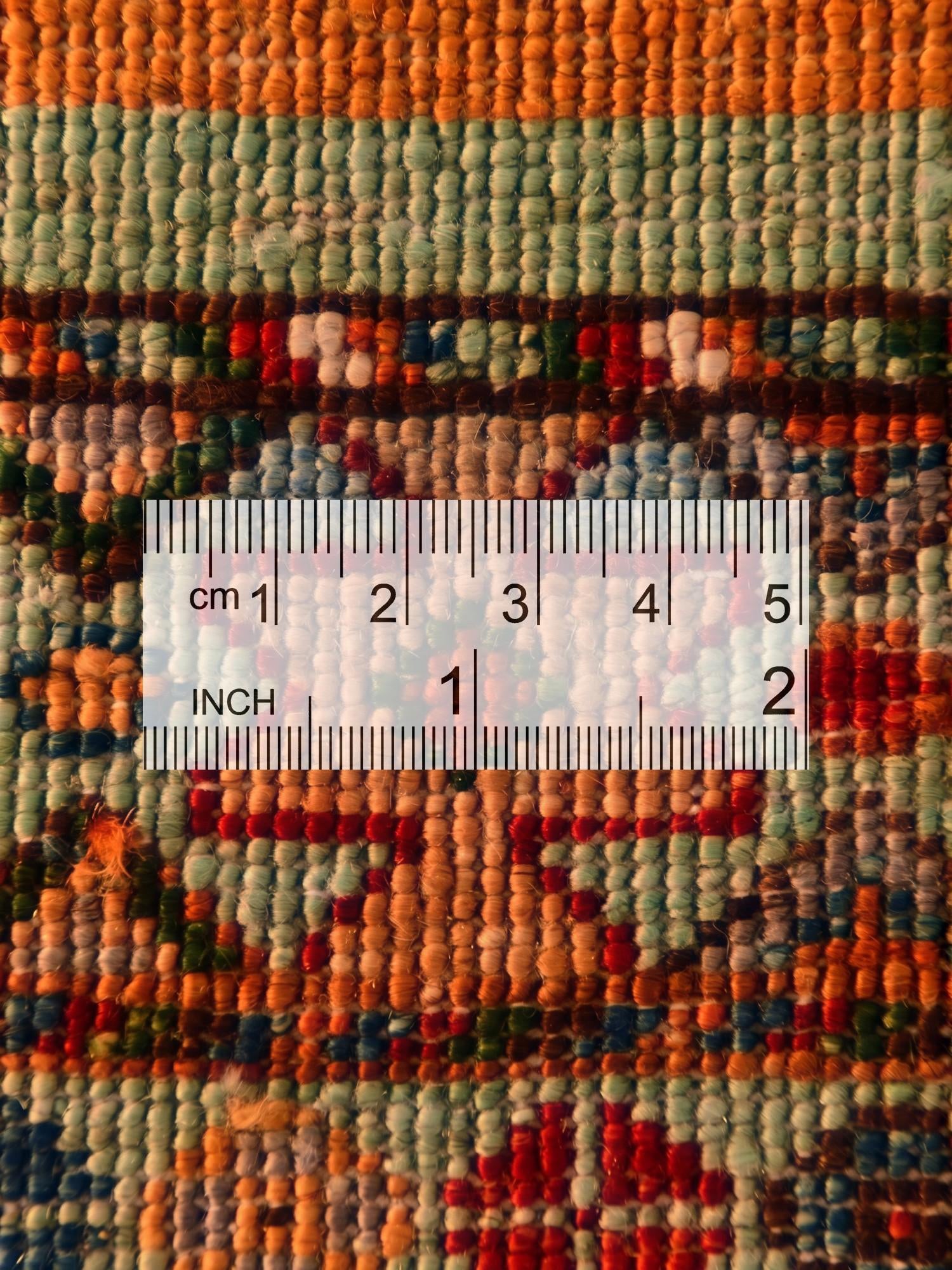 2' 9 x 8' 6 Hand Knotted Kazak Runner Rug