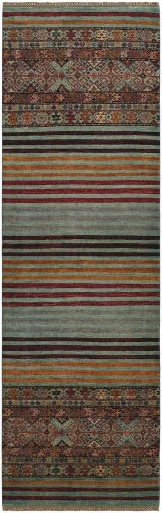 2' 9 x 8' 6 Hand Knotted Kazak Runner Rug