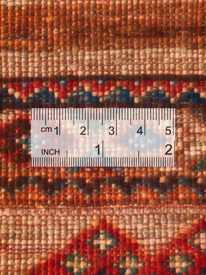 2' 7 x 6' 11 Hand Knotted Kazak Runner Rug