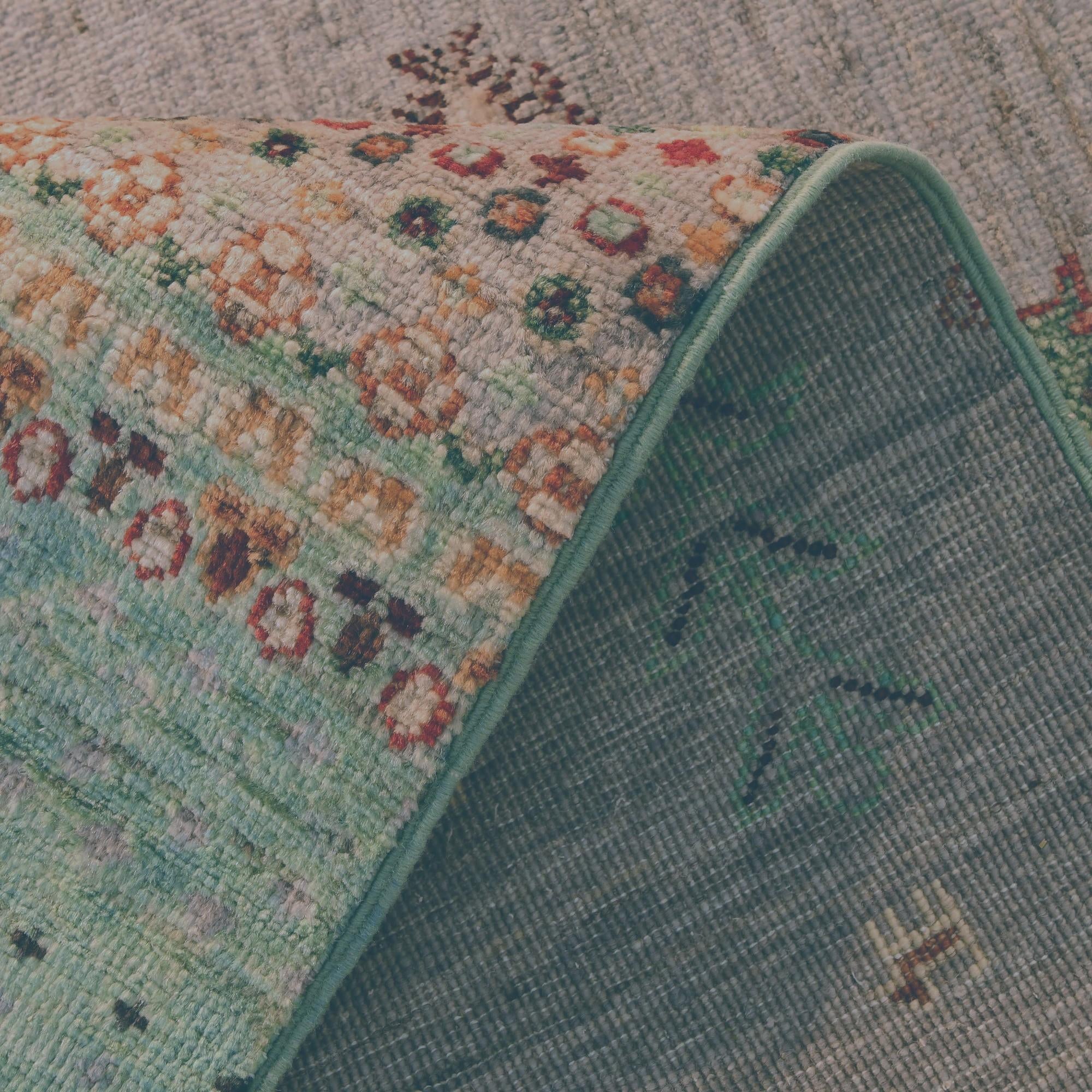 2' 8 x 8' 5 Hand Knotted Kazak Runner Rug