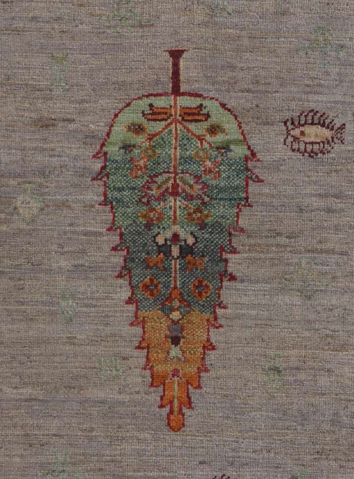 2' 8 x 8' 5 Hand Knotted Kazak Runner Rug