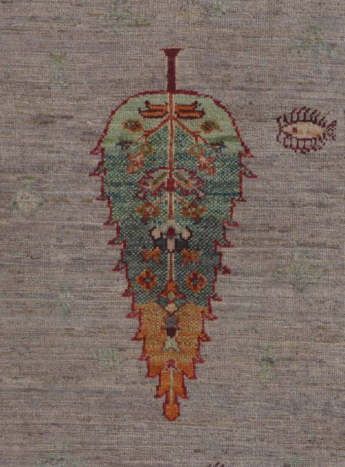 Detail image of 2' 8 x 8' 5 Hand Knotted Kazak Runner Rug
