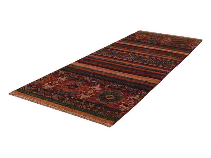 2' 6 x 6' 11 Hand Knotted Kazak Runner Rug