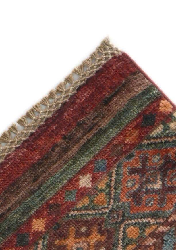 2' 10 x 8' 8 Hand Knotted Kazak Runner Rug