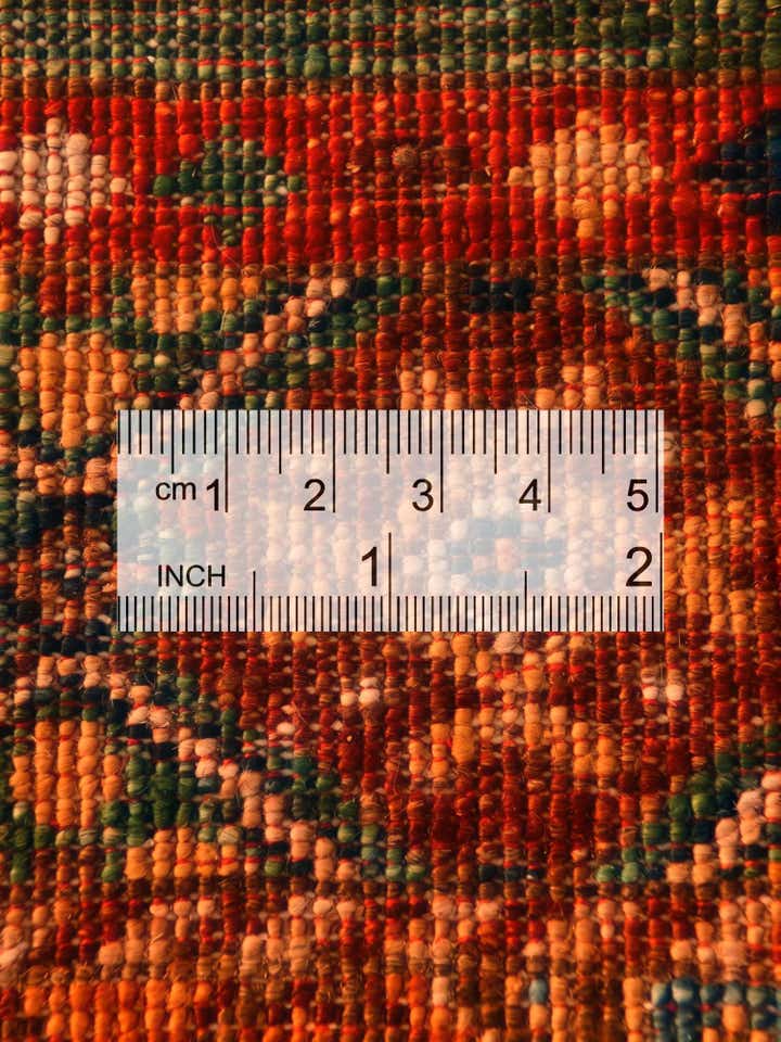 2' 10 x 8' 8 Hand Knotted Kazak Runner Rug