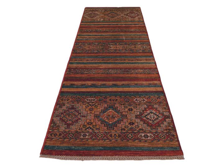 2' 6 x 8' 6 Hand Knotted Kazak Runner Rug