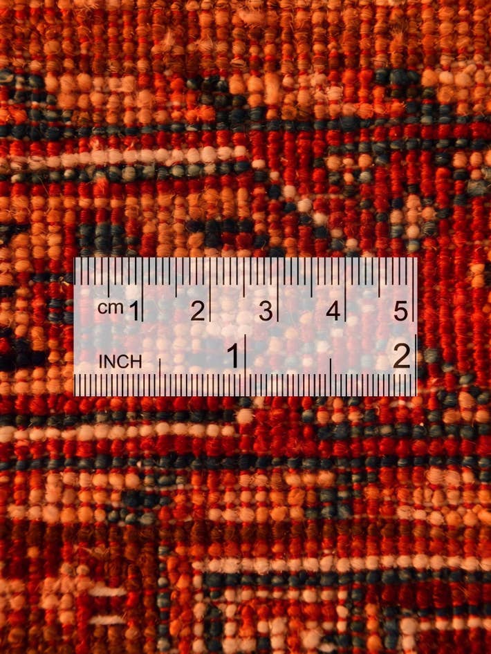 Detail image of 2' 6 x 8' 6 Hand Knotted Kazak Runner Rug