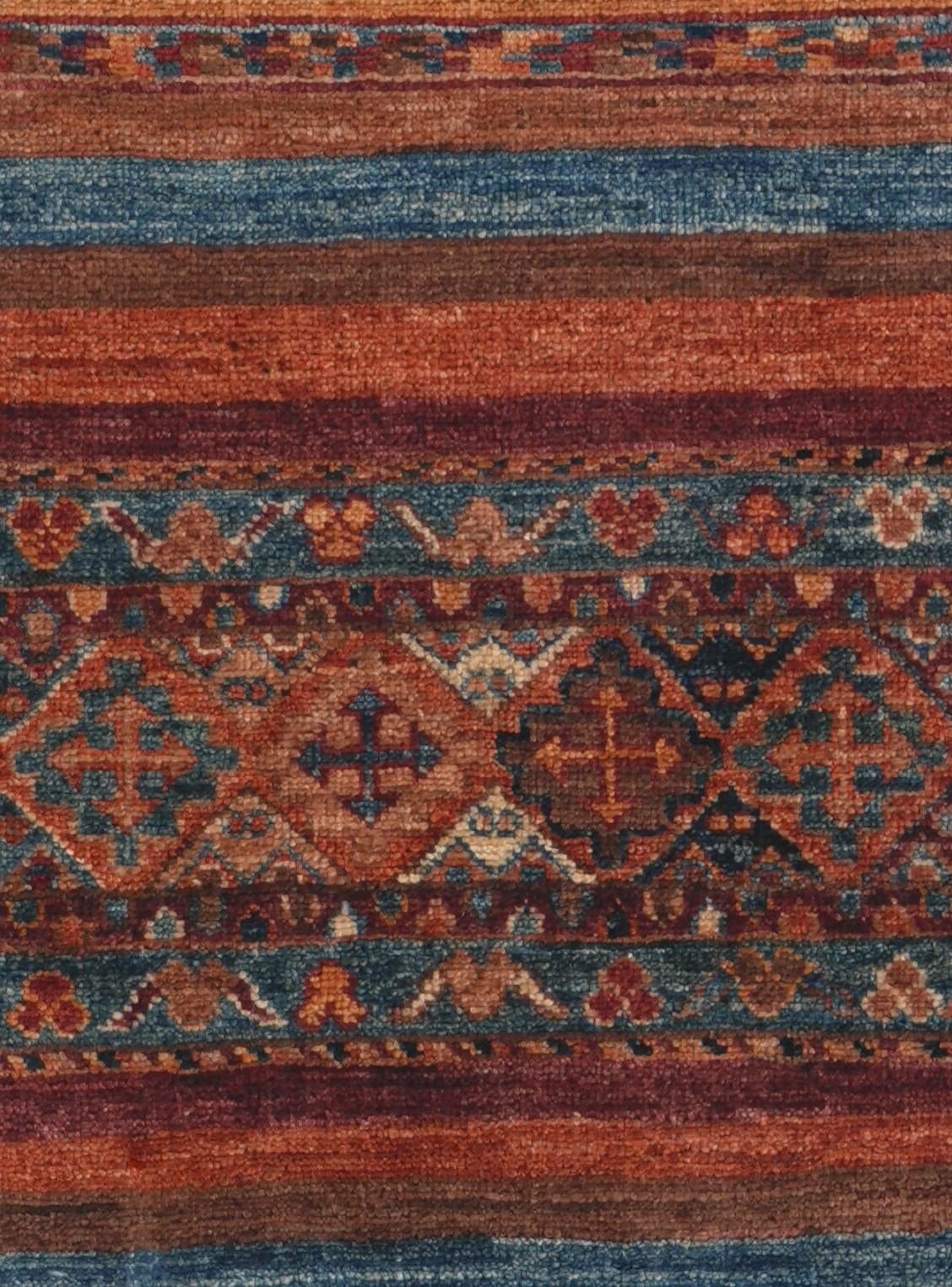 2' 6 x 8' 6 Hand Knotted Kazak Runner Rug