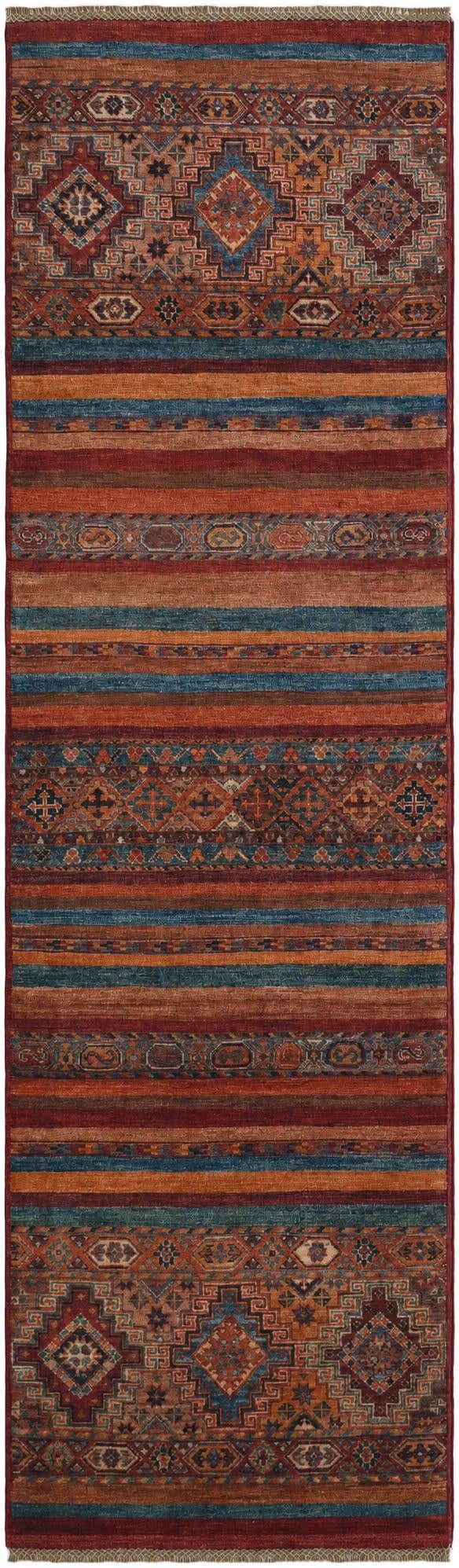2' 6 x 8' 6 Hand Knotted Kazak Runner Rug