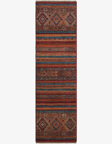 2' 6 x 8' 6 Hand Knotted Kazak Runner Rug
