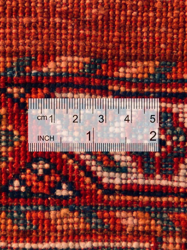 Detail image of 2' 6 x 8' 6 Hand Knotted Kazak Runner Rug