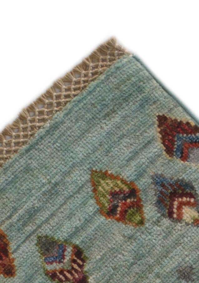 2' 8 x 8' 3 Hand Knotted Kazak Runner Rug