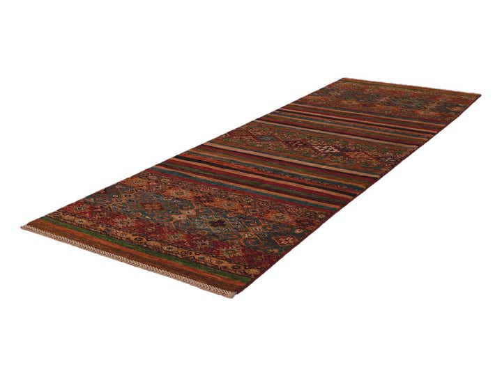 2' 9 x 8' 4 Hand Knotted Kazak Runner Rug