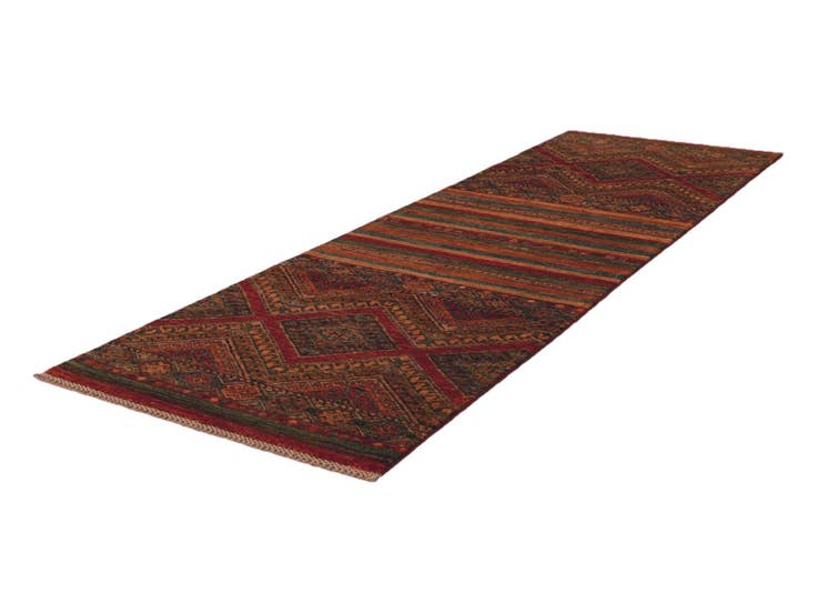 Detail image of 2' 8 x 8' 7 Hand Knotted Kazak Runner Rug