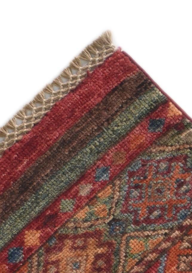 2' 8 x 8' 7 Hand Knotted Kazak Runner Rug