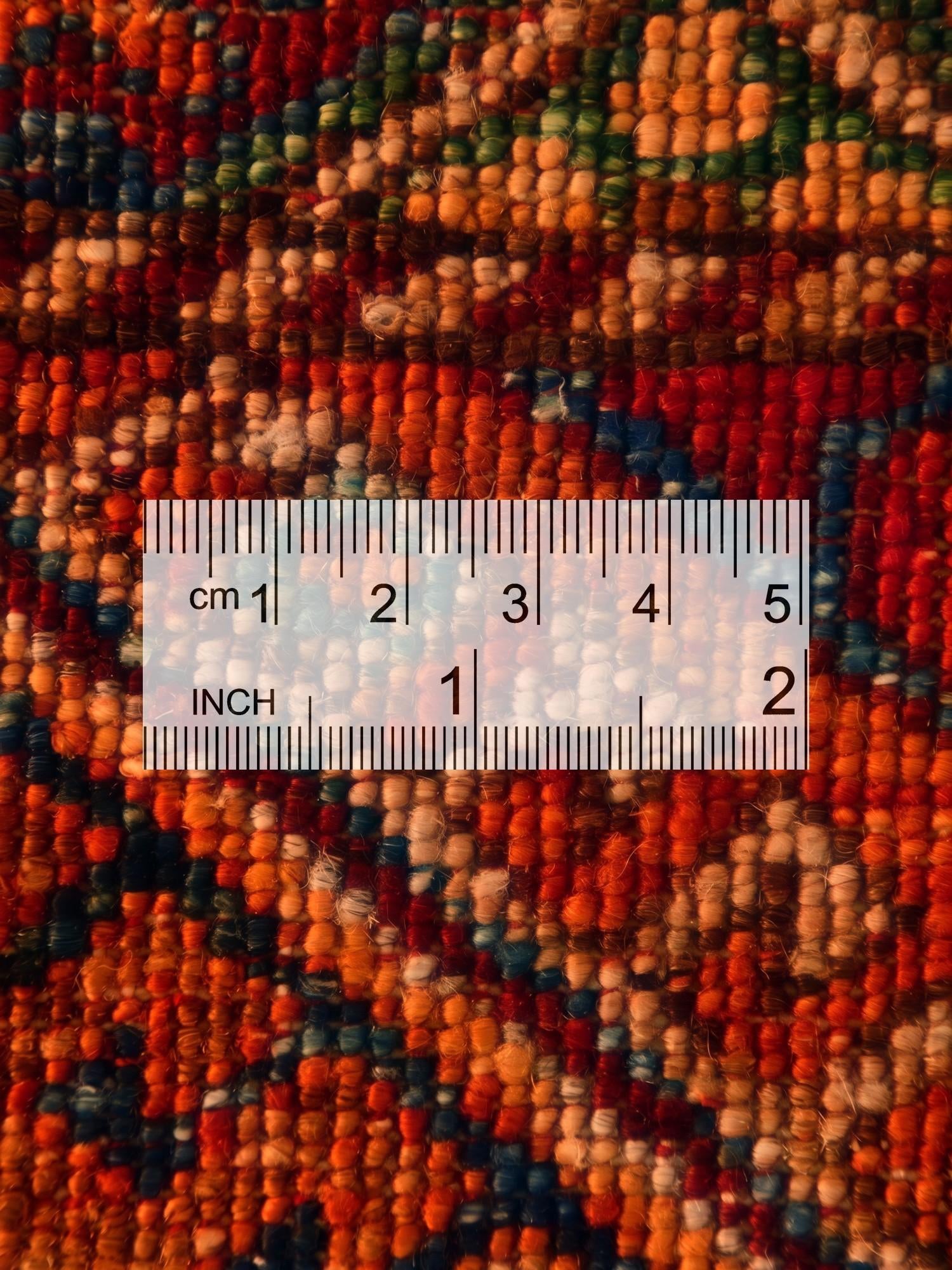 2' 8 x 8' 7 Hand Knotted Kazak Runner Rug