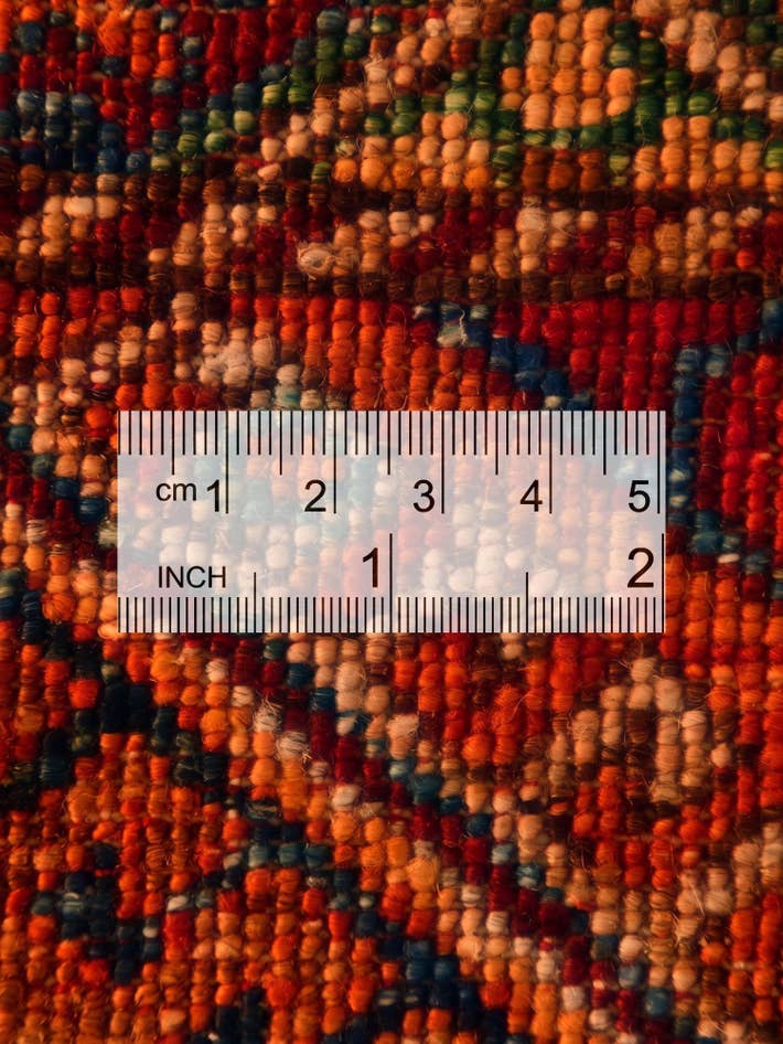 Detail image of 2' 8 x 8' 7 Hand Knotted Kazak Runner Rug