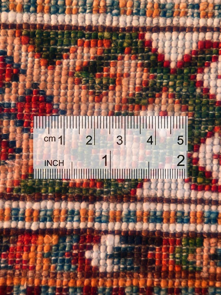 Detail image of 2' 5 x 6' 9 Hand Knotted Kazak Runner Rug
