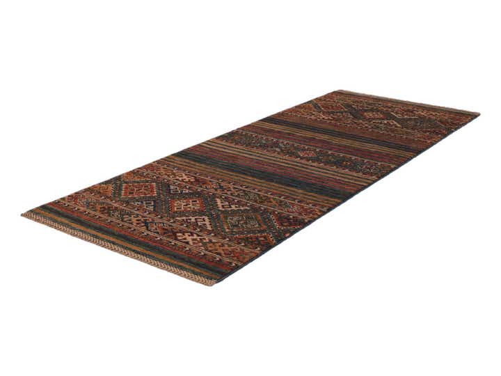 2' 7 x 6' 10 Hand Knotted Kazak Runner Rug