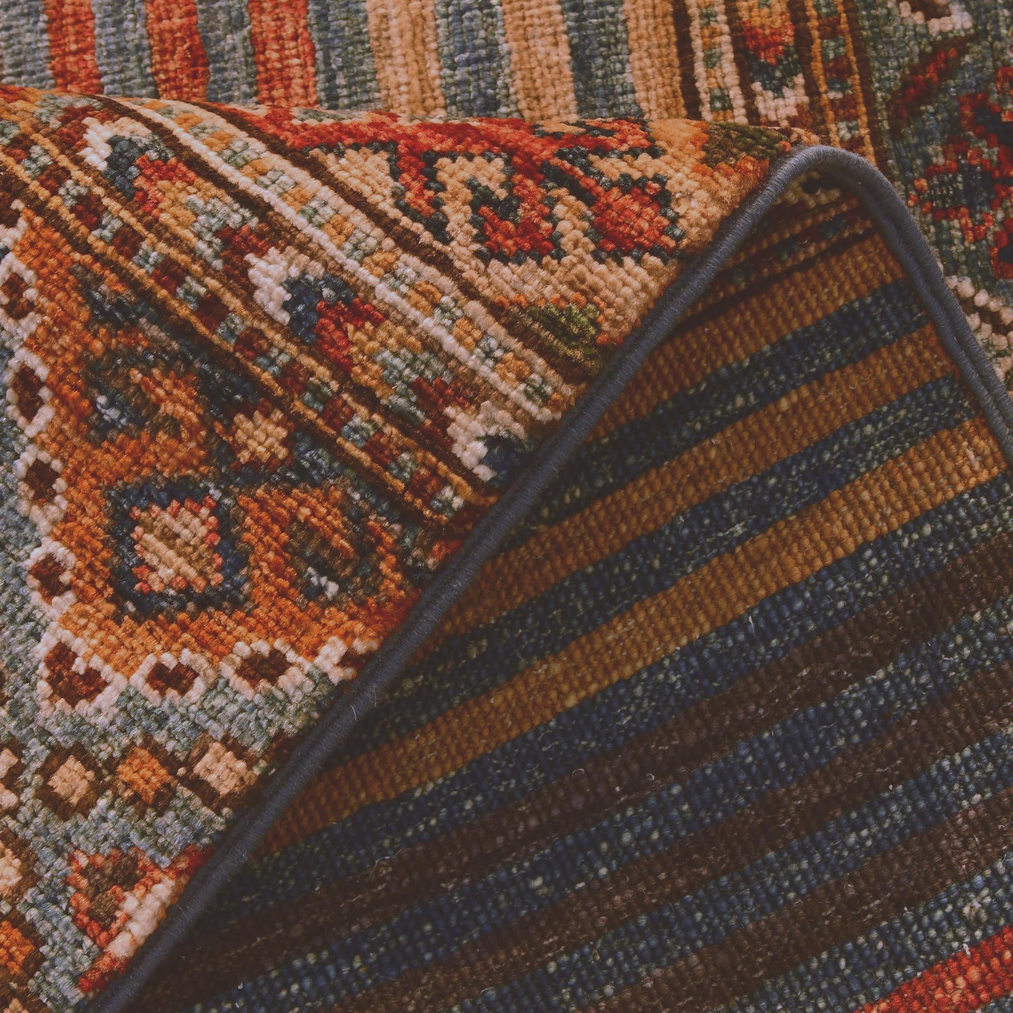 2' 7 x 6' 10 Hand Knotted Kazak Runner Rug