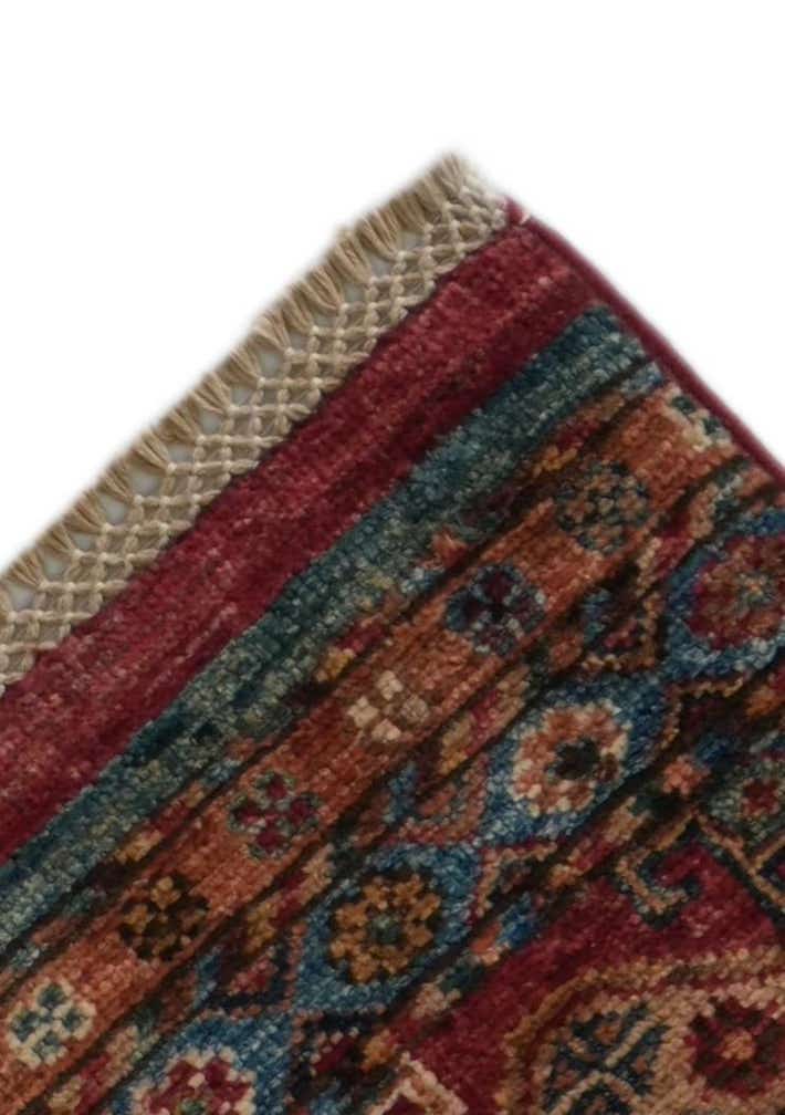 2' 7 x 6' 8 Hand Knotted Kazak Runner Rug