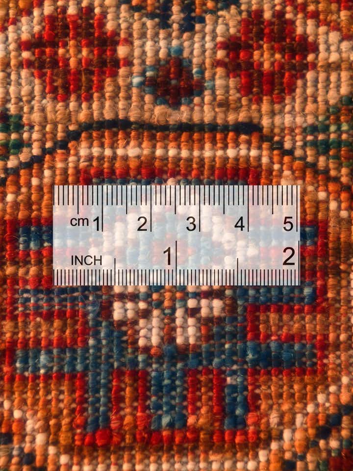 2' 7 x 6' 8 Hand Knotted Kazak Runner Rug