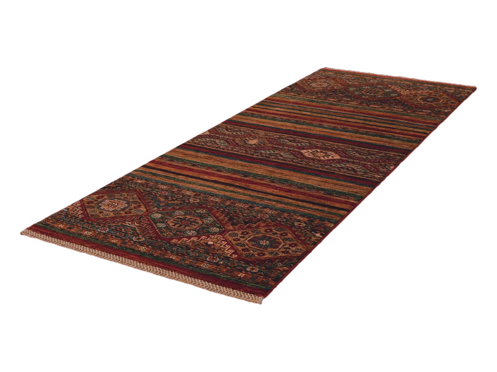 2' 7 x 6' 8 Hand Knotted Kazak Runner Rug