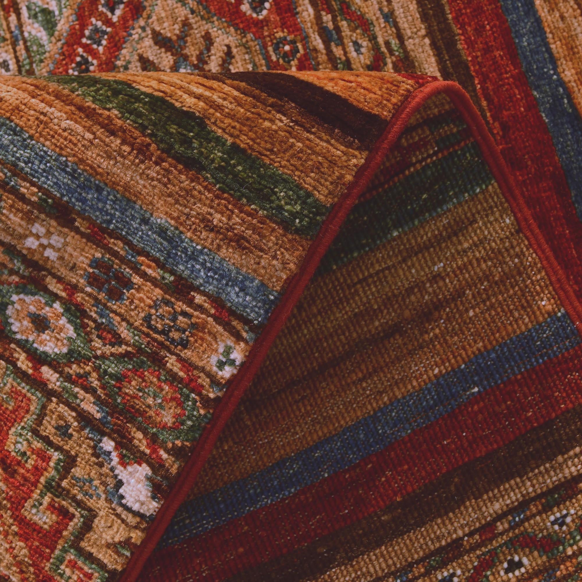 2' 7 x 6' 8 Hand Knotted Kazak Runner Rug