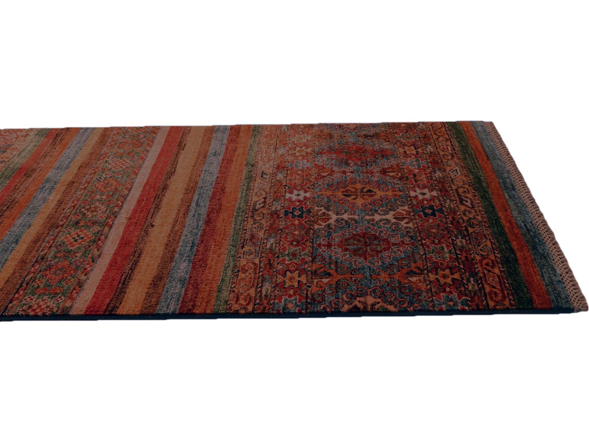 2' 7 x 8' 5 Hand Knotted Kazak Runner Rug