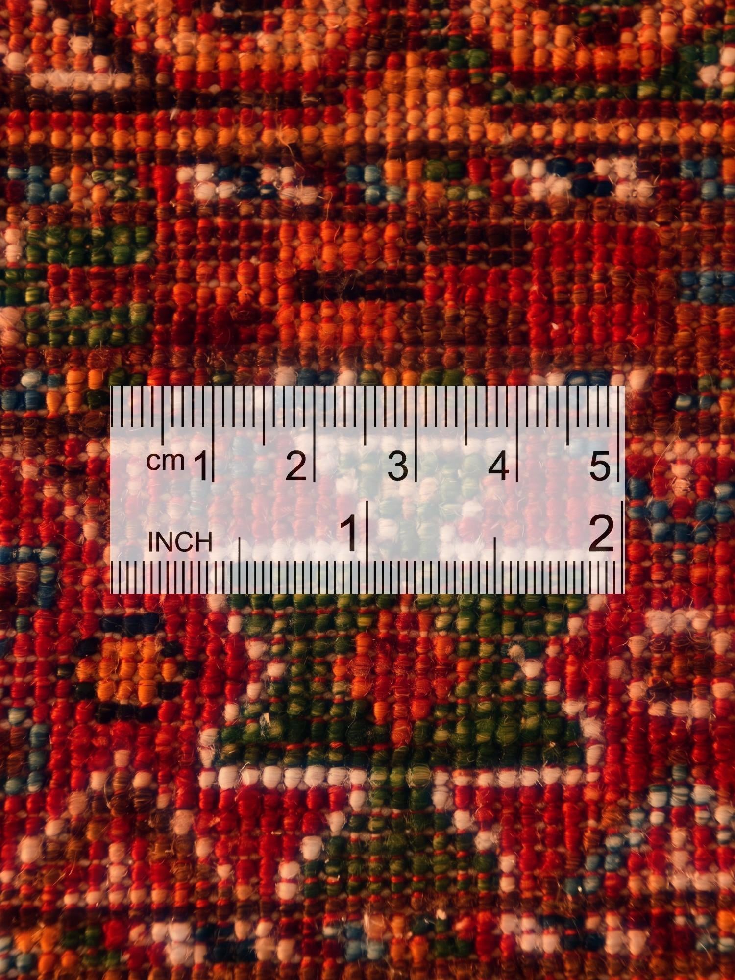 2' 7 x 8' 5 Hand Knotted Kazak Runner Rug